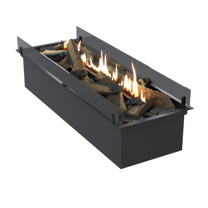 Bioethanol SmartFire Fernbedienung - PRIME A6 140cm mit Deko