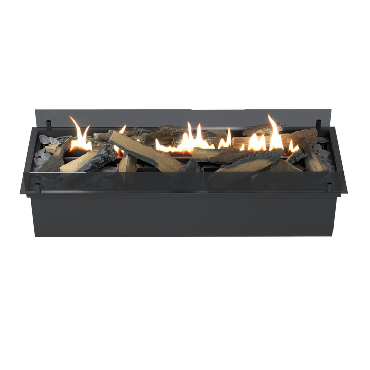 Bioethanol SmartFire Fernbedienung - PRIME A6 140cm mit Deko