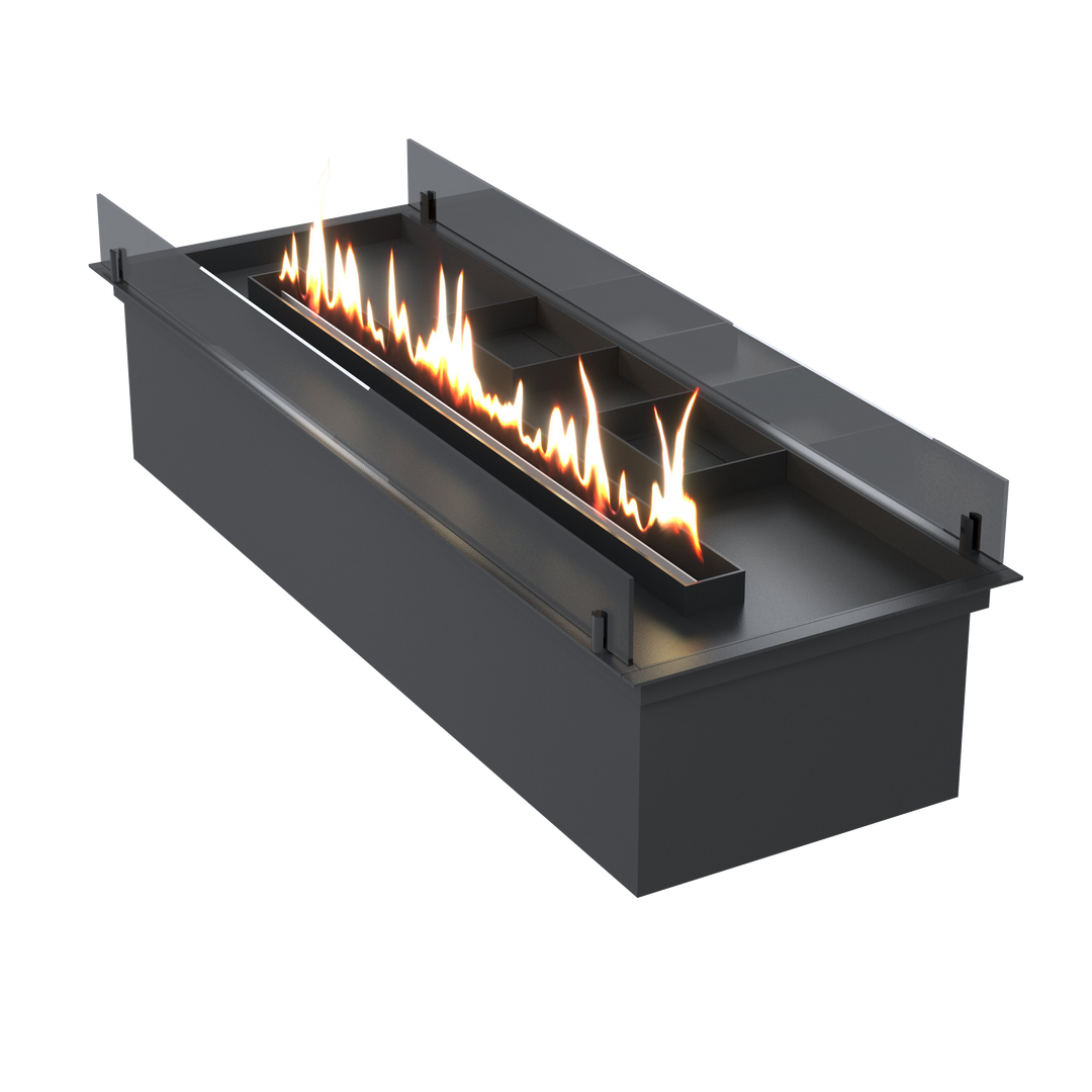 Bioethanol SmartFire Fernbedienung - PRIME A6 140cm mit Deko
