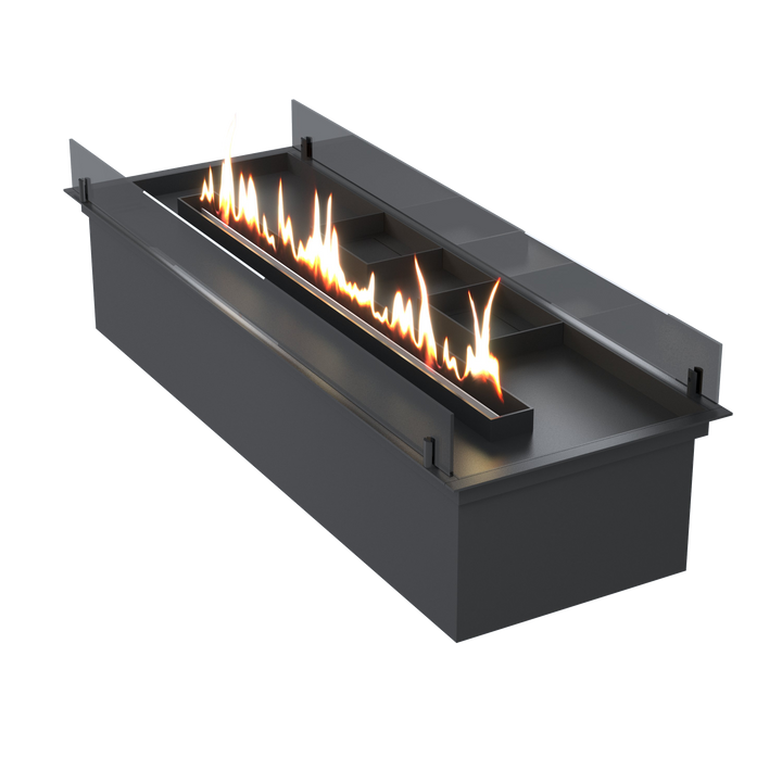 Bioethanol SmartFire Fernbedienung - PRIME A6 140cm mit Deko